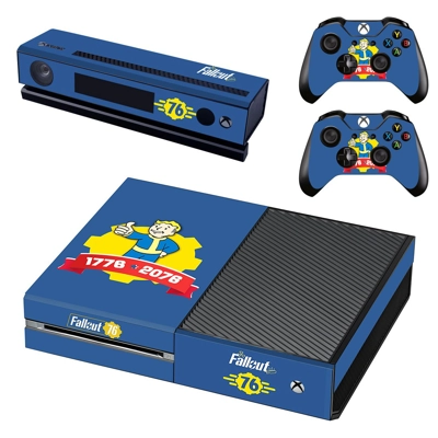 Fallout 76 decal skin for Xbox one Console and 2 Controllers Fallout 76 decal skin for Xbox one Console and 2 Controllers