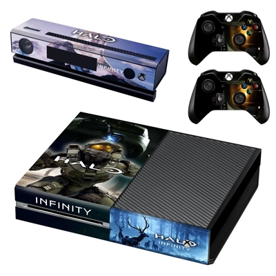 Halo 4 decal skin for Xbox one Console and 2 Controllers Halo 4 decal skin for Xbox one Console and 2 Controllers
