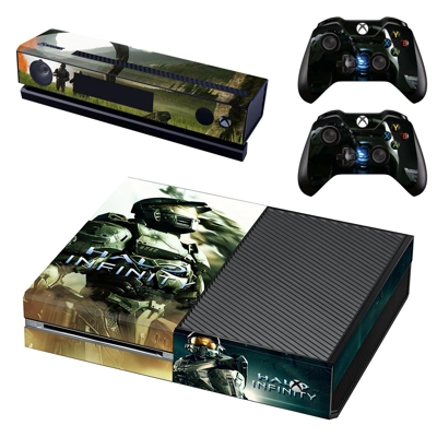 Halo 4 decal skin for Xbox one Console and 2 Controllers Halo 4 decal skin for Xbox one Console and 2 Controllers