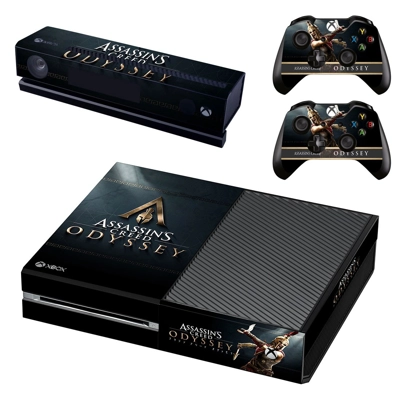 Assassin's Creed Odyssey decal skin for Xbox one Console and 2 Controllers