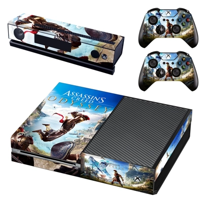 Assassin's Creed Odyssey decal skin for Xbox one Console a.. Assassin's Creed Odyssey decal skin for Xbox one Console a..