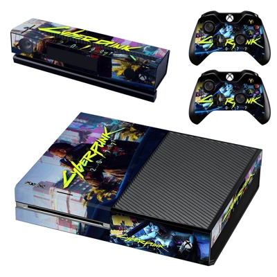 Cyberpunk 2077 decal skin for Xbox one Console and 2 Contr.. Cyberpunk 2077 decal skin for Xbox one Console and 2 Contr..