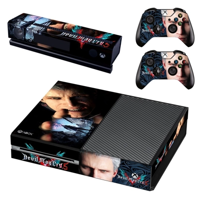 Devil May Cry 5 decal skin for Xbox one Console and 2 Cont.. Devil May Cry 5 decal skin for Xbox one Console and 2 Cont..