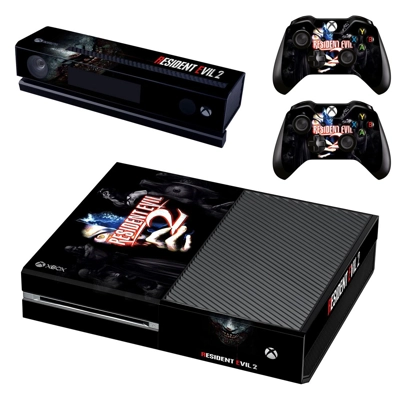 Resident Evil 2 decal skin for Xbox one Console and 2 Cont.. Resident Evil 2 decal skin for Xbox one Console and 2 Cont..