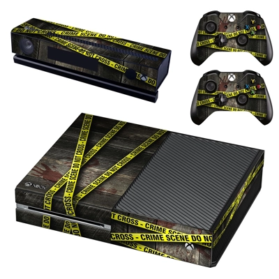 Crime Scene decal skin for Xbox one Console and 2 Controll.. Crime Scene decal skin for Xbox one Console and 2 Controll..