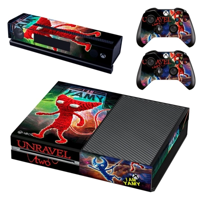 Unravel Two decal skin for Xbox one Console and 2 Controll.. Unravel Two decal skin for Xbox one Console and 2 Controll..
