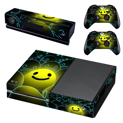 Emoji decal skin for Xbox one Console and 2 Controllers