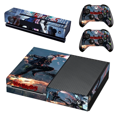 Devil May Cry 5 decal skin for Xbox one Console and 2 Cont.. Devil May Cry 5 decal skin for Xbox one Console and 2 Cont..