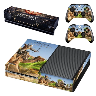 Assassin's Creed Odyssey decal skin for Xbox one Console a.. Assassin's Creed Odyssey decal skin for Xbox one Console a..