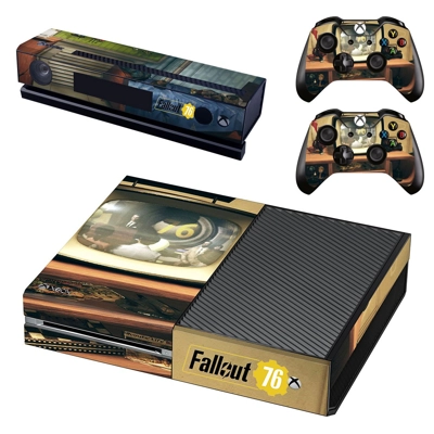 Fallout 76 decal skin for Xbox one Console and 2 Controllers Fallout 76 decal skin for Xbox one Console and 2 Controllers