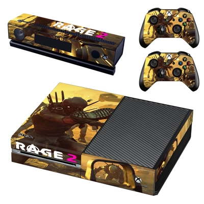 Rage 2 decal skin for Xbox one Console and 2 Controllers