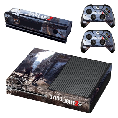 Dying Light 2 decal skin for Xbox one Console and 2 Controllers