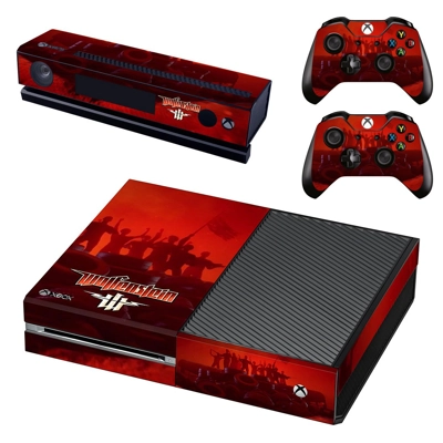 Wolfenstein decal skin for Xbox one Console and 2 Controll.. Wolfenstein decal skin for Xbox one Console and 2 Controll..