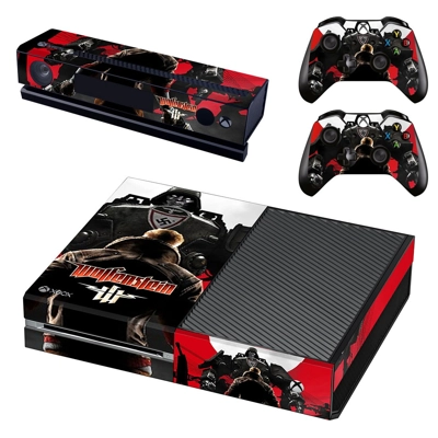 Wolfenstein decal skin for Xbox one Console and 2 Controll.. Wolfenstein decal skin for Xbox one Console and 2 Controll..