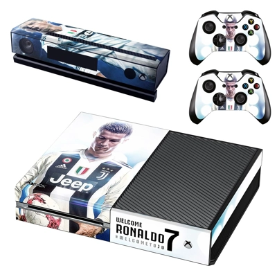 Cristiano Ronaldo decal skin for Xbox one Console and 2 Co.. Cristiano Ronaldo decal skin for Xbox one Console and 2 Co..