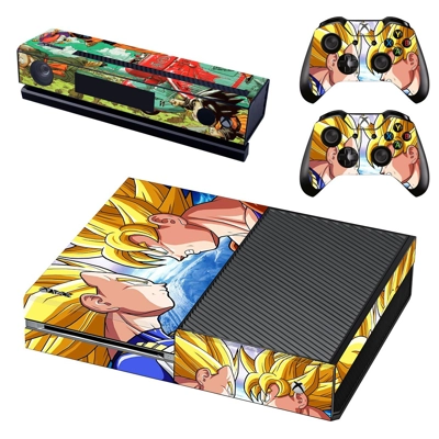 Dragon Ball Z decal skin for Xbox one Console and 2 Controllers