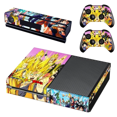 Dragon Ball Z decal skin for Xbox one Console and 2 Controllers