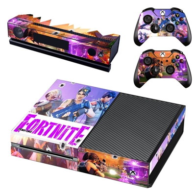 Fortnite decal skin for Xbox one Console and 2 Controllers Fortnite decal skin for Xbox one Console and 2 Controllers