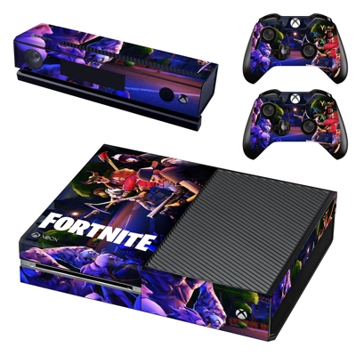 Fortnite decal skin for Xbox one Console and 2 Controllers