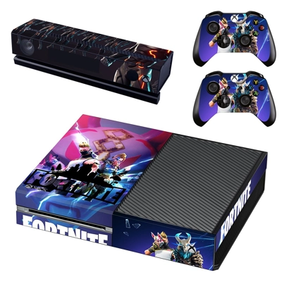 Fortnite decal skin for Xbox one Console and 2 Controllers