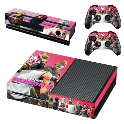 Fortnite decal skin for Xbox one Console and 2 Controllers Fortnite decal skin for Xbox one Console and 2 Controllers