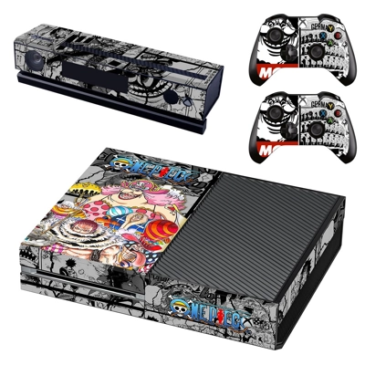 One Piece decal skin for Xbox one Console and 2 Controllers One Piece decal skin for Xbox one Console and 2 Controllers