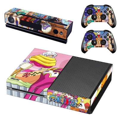 One Piece decal skin for Xbox one Console and 2 Controllers One Piece decal skin for Xbox one Console and 2 Controllers