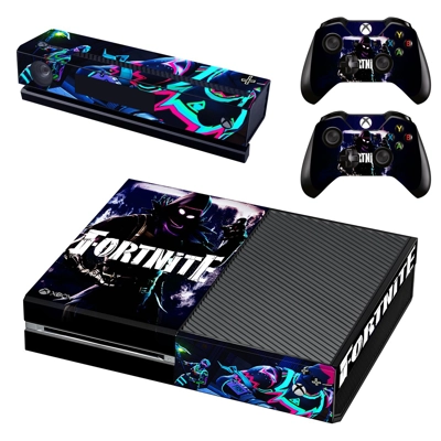 Fortnite decal skin for Xbox one Console and 2 Controllers
