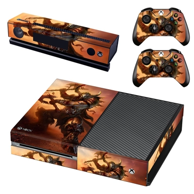 Dragon decal skin for Xbox one Console and 2 Controllers Dragon decal skin for Xbox one Console and 2 Controllers