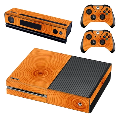 Wood board decal skin for Xbox one Console and 2 Controllers Wood board decal skin for Xbox one Console and 2 Controllers