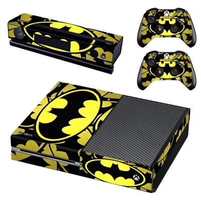 Batman decal skin for Xbox one Console and 2 Controllers Batman decal skin for Xbox one Console and 2 Controllers