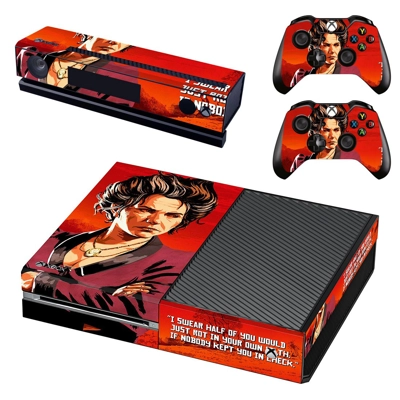 Red Dead Redemption 2 decal skin for Xbox one Console and 2 Controllers