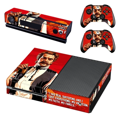 Red Dead Redemption 2 decal skin for Xbox one Console and .. Red Dead Redemption 2 decal skin for Xbox one Console and ..