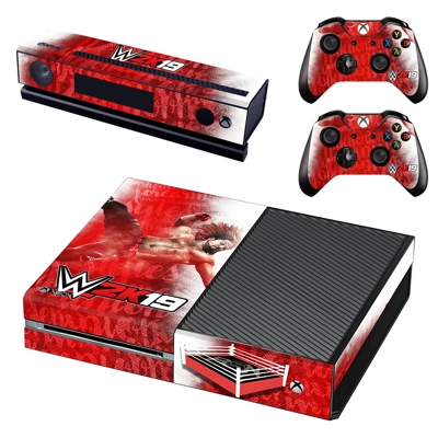 WWE 2K19 decal skin for Xbox one Console and 2 Controllers WWE 2K19 decal skin for Xbox one Console and 2 Controllers