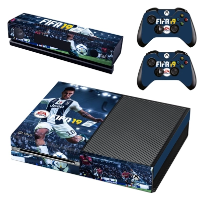FIFA 19 decal skin for Xbox one Console and 2 Controllers FIFA 19 decal skin for Xbox one Console and 2 Controllers