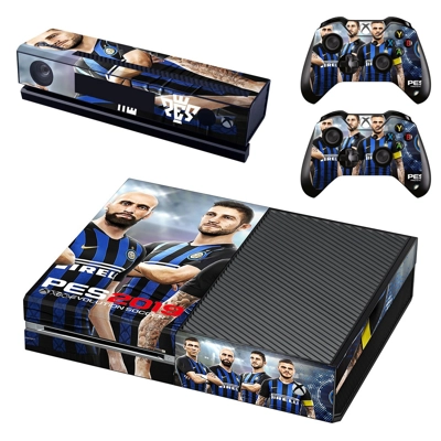 PES 2019 decal skin for Xbox one Console and 2 Controllers PES 2019 decal skin for Xbox one Console and 2 Controllers
