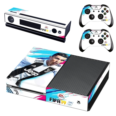 FIFA 19 Ronaldo decal skin for Xbox one Console and 2 Cont.. FIFA 19 Ronaldo decal skin for Xbox one Console and 2 Cont..