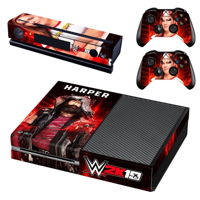 WWE 2K19 Harper decal skin for Xbox one Console and 2 Cont.. WWE 2K19 Harper decal skin for Xbox one Console and 2 Cont..