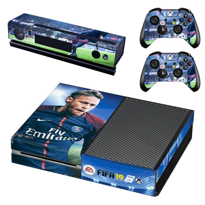 FIFA 19 Neymar decal skin for Xbox one Console and 2 Contr.. FIFA 19 Neymar decal skin for Xbox one Console and 2 Contr..