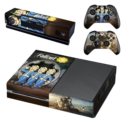 Fallout 76 decal skin for Xbox one Console and 2 Controllers