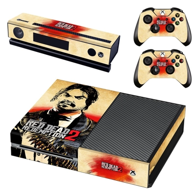 Red Dead Redemption 2 decal skin for Xbox one Console and 2 Controllers