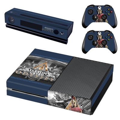 Assassins Creed Odyssey decal skin for Xbox one Console and 2 Controllers