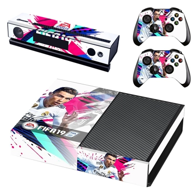 FIFA 19 decal skin for Xbox one Console and 2 Controllers FIFA 19 decal skin for Xbox one Console and 2 Controllers