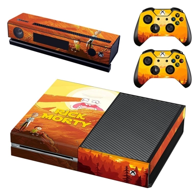Rick and Morty decal skin for Xbox one Console and 2 Contr.. Rick and Morty decal skin for Xbox one Console and 2 Contr..