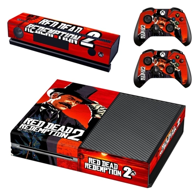 Red Dead Redemption 2 decal skin for Xbox one Console and .. Red Dead Redemption 2 decal skin for Xbox one Console and ..