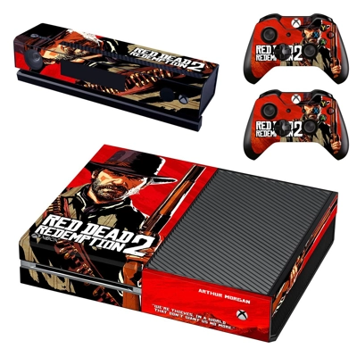 Red Dead Redemption 2 decal skin for Xbox one Console and .. Red Dead Redemption 2 decal skin for Xbox one Console and ..