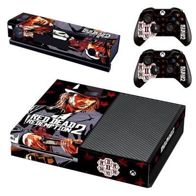 Red Dead Redemption 2 decal skin for Xbox one Console and .. Red Dead Redemption 2 decal skin for Xbox one Console and ..