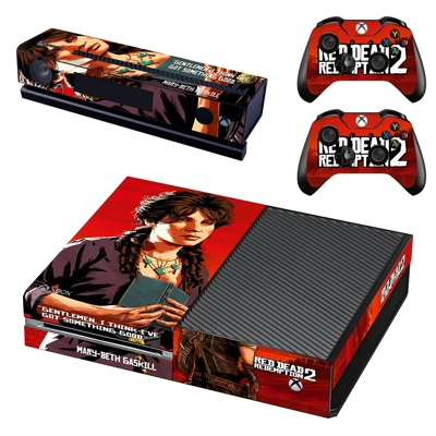 Red Dead Redemption 2 decal skin for Xbox one Console and .. Red Dead Redemption 2 decal skin for Xbox one Console and ..