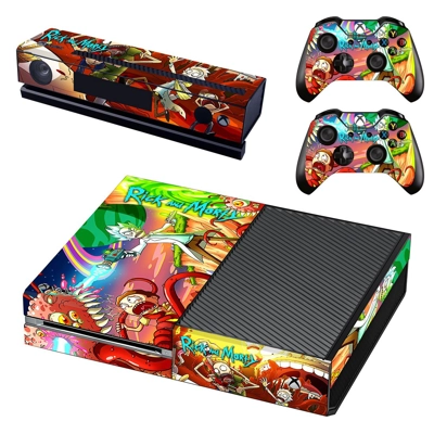 Rick and Morty decal skin for Xbox one Console and 2 Contr.. Rick and Morty decal skin for Xbox one Console and 2 Contr..