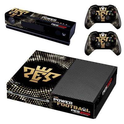 PES 2019 decal skin for Xbox one Console and 2 Controllers PES 2019 decal skin for Xbox one Console and 2 Controllers